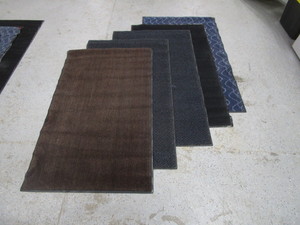 lot 99 image: (5) 3x5 Commercial Rugs