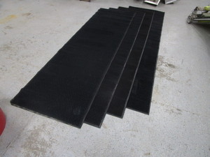 lot 104 image: (4) 3x10 Commercial Rugs