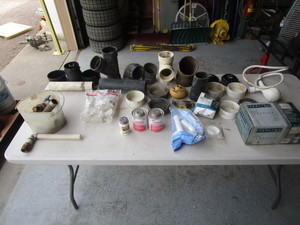 lot 112 image: Plumbing Items