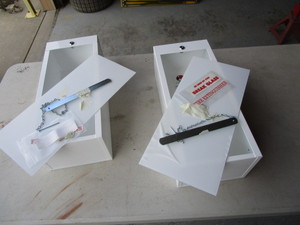 lot 115 image: (2) Fire Extinguisher Cabinets