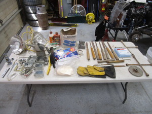 lot 130 image: Heat Lamps & Misc
