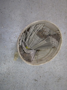lot 145 image: Bucket of 6011 & 6013 Welding Rod