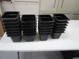 lot 153 image: (25) Food Bins