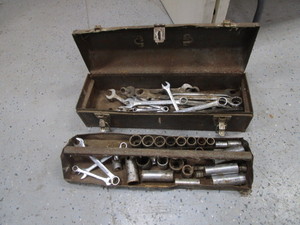 lot 159 image: Misc Tools & Tool Box