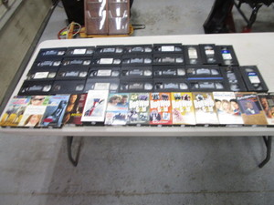 lot 166 image: (40) VHS Tapes