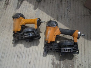 lot 218 image: (2) Bostitch Coil Nailers