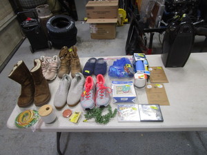 lot 270 image: Shoes & Misc