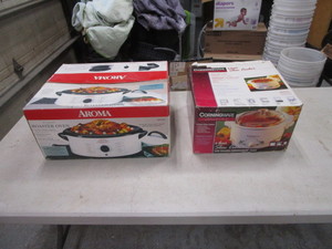 lot 315 image: Roaster Oven & Slow Cooker