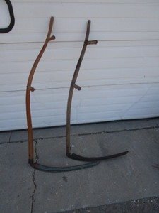 lot 331 image: (2) Vintage Scythes