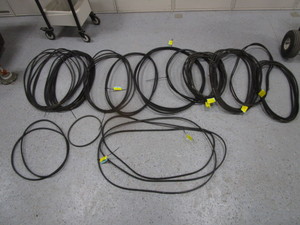 lot 45 image: V Belts (see pics for sizes)