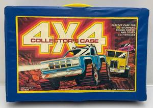 lot 48 image: 1980s TARA Toy Corp Stompers 4x4 Roiugh Riders Collectors Case