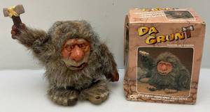 lot 71 image: 1989 Da Grunt Sound Activated Toy (Untested) In Original Box (Box Beat Up)