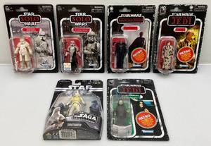 lot 83 image: Misc. Star Wars Action Figures (On Card)