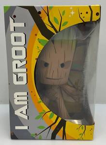 lot 94 image: Vintage Marvel Super Delux Vinyl Collectible Guardians I Am Groot NIB 12 Figure