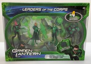 lot 96 image: Vintage Green Lantern Movie 4 Inch Action Figure Pack ()NIB)