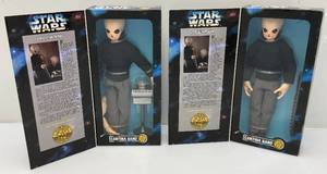 lot 97 image: Vintage Star Wars Collectors Series 12 Cantina Band Tech Loose Arm (NIB) & Doikk Nats With Fizz (NIB)