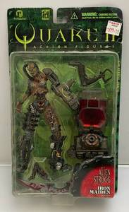 lot 104 image: Vintage Quake II Alien Strogg Iron Maiden Series One (Resaurus) NOC