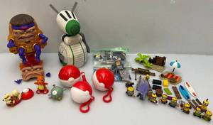 lot 108 image: Misc. Vintage Toys Including Marvel Legends Mega Deluxe M.O.D.O.K MODOK, Pokemon & More