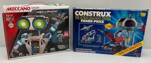 lot 111 image: Vintage Construx Fisher-Price & Meccano Tech Maker System (They Seems Complete)