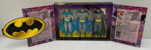 lot 114 image: 1996 Kenner The History Of Batman Collection  12 Action Figures (NIB)
