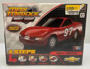lot 130 image: MAX TRAXXX Body Shop Custom Car Kit (Chevy Corvette) Factorey Sealed