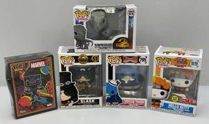 lot 133 image: Misc. FUNKO POP Collectible Figures Including Slash (NIB)