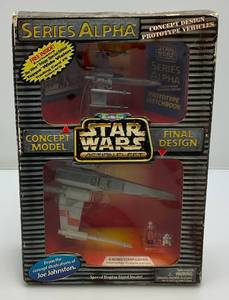 lot 164 image: 1996 MicroMachines STAR WARS Concept Model & Final Design X-Wing Star Fighter (NEW OLD STOCK)