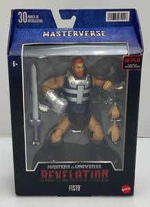 lot 189 image: Masterverse MOTU Revelation FISTO NIP