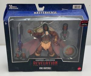 lot 193 image: Masterverse MOTU Revelation KING GRAYSKULL NIP