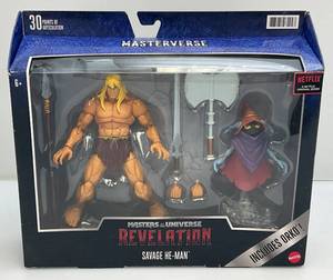 lot 194 image: Masterverse MOTU Revelation SAVAGE HE-MAN  NIP
