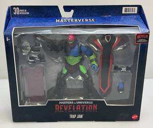 lot 195 image: Masterverse MOTU Revelation TRAP JAW NIP