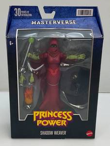lot 196 image: Masterverse MOTU Revelation PRINCESS OF POWER SHADOW WEAVER (NIP)