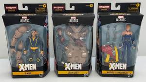 lot 198 image: Marvel Legends Series X-MAN Collectible Action Figures Including X-MAN, SHADOWCAT & JEAN GREY (NIB)