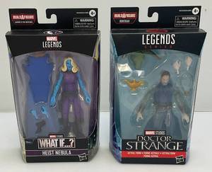 lot 199 image: Marvel Legends Series Collectible Action Figures Including DOCTOR STRANGE & HEIST NEBULA (NIB)