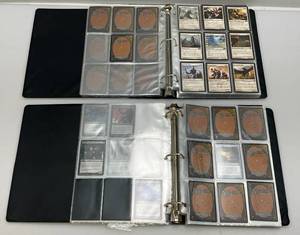 lot 206 image: Albums Of Collectible Magic The Gathering Trading Cards