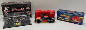 lot 219 image: Misc. Vintage Miniature NASCAR Die-Cast Cars Including Autographed Kerry Earnhardt Raced Version And More (NIB)