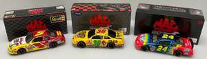 lot 226 image: Vintage Miniature Die-Cast Mac Tools Motor Sports NASCAR Stock Cars Including Terry Labonte Revell Brand , Ernie Irvan (Bank) , Jeff Gordon (NIB)
