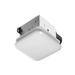 lot 16 image: Commercial Electric 50 CFM Ceiling Mount Room Side Installation Bathroom Exhaust Fan Customer Returns See Pictures