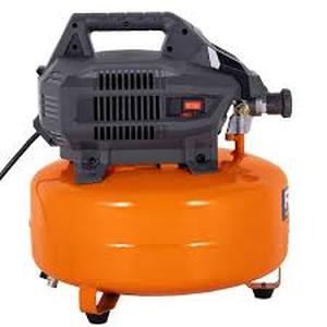 RIDGID 6 Gal. 150 PSI Electric Air Compressor with 25 ft. Hose   Customer Returns See Pictures