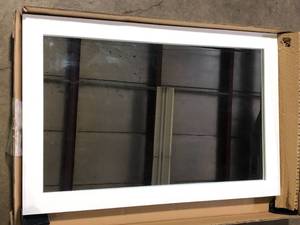 lot 10 image: Sassy MR White Mirror Customer Returns See Pictures