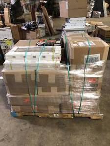 lot 25 image: Pallet of Mixed Assorted Ceramic Flooring Various Models and Conditions   Customer Returns See Pictures