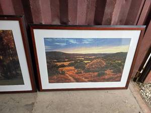 lot 36 image: Large Landscape Artwork
