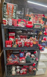 lot 60 image: Large Lot of Coca-Cola Items