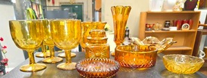 lot 67 image: Amber Glass Collection