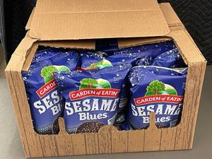 Garden of Eatin' Sesame Blues Corn Tortilla Chips - 12 Pack