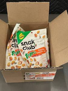 lot 9 image: NM 4 - Snack Club Tajn Fiesta Snack Mix, 6 Bags Case