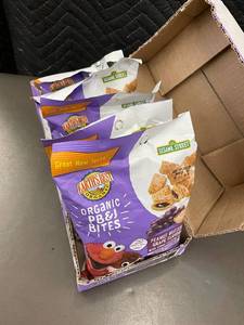lot 33 image: GA1 - Organic PB&J Bites - Peanut Butter and Grape Flavored Snacks