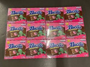 lot 35 image: Nucita Chocofresa Creamy Candy Chocolate and Strawberry 12 packs 16 pcs each
