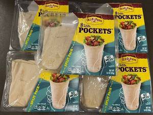 lot 38 image: Set of 5 Packs of Old El Paso Tortilla Pockets