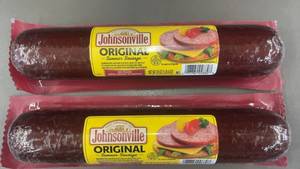 lot 232 image: WY 2 - Johnsonville Original Summer Sausage - 20 oz - Pack of 2